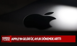 Apple'ın geliri üç aylık dönemde arttı