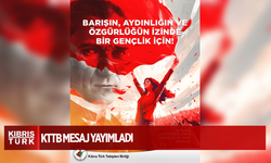 19 Mayıs Atatürk’ü Anma, Gençlik ve Spor Bayramı...KTTB mesaj yayımladı