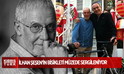 İlhan Şeşen'in bisikleti müzede sergileniyor