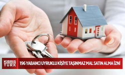 196 yabancı uyruklu kişiye taşınmaz mal satın alma izni