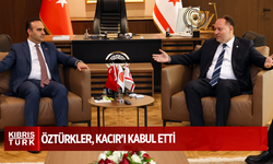 Meclis Başkanı Öztürkler Türkiye Sanayi ve Teknoloji Bakanı Kacır’ı kabul etti