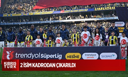 Fenerbahçe'de maça dakikalar kala 2 isim kadrodan çıkarıldı