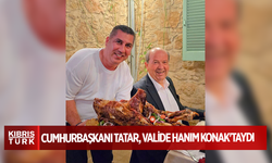 CUMHURBAŞKANI TATAR, VALİDE HANIM KONAK'TAYDI