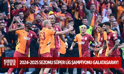 2024-2025 sezonu Süper Lig şampiyonu Galatasaray!