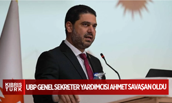 UBP Genel Sekreter Yardımcısı Ahmet Savaşan oldu