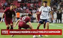 Fenerbahçe Mersin'de 4 gollü yenilgiyle darmadağın