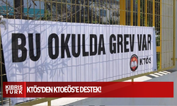 KTÖS’den KTOEÖS’e destek: İskele Şht. İlker Karter İlkokulu’nda grev yapılacak