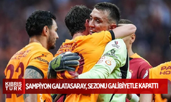Şampiyon Galatasaray, sezonu galibiyetle kapattı