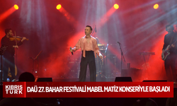 DAÜ 27. Bahar Festivali Mabel Matiz konseriyle başladı