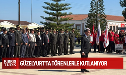 19 Mayıs Atatürk’ü Anma Gençlik ve Spor Bayramı Güzelyurt’ta düzenlenen törenle kutlandı