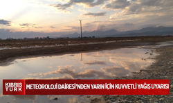 Meteoroloji Dairesi’nden yarın için kuvvetli yağış uyarısı