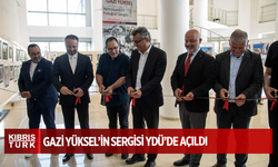 Gazi Yüksel’in sergisi YDÜ’de açıldı