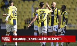 Fenerbahçe, sezonu galibiyetle kapattı