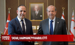 Cumhurbaşkanı Ersin Tatar, Lefkoşa Türk Belediyesi Başkanı Mehmet Harmancı’yı kabul etti