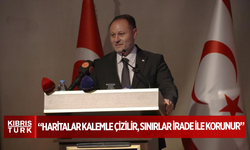 Öztürkler Mardin’de konferans verdi: “Haritalar kalemle çizilir, sınırlar irade ile korunur”
