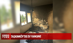 Taşkınköy’de Yatak Odasında Yangın!