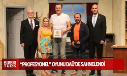 “Profesyonel” oyunu DAÜ’de sahnelendi