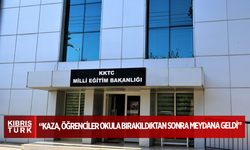 Milli Eğitim Bakanlığı: “Kaza, öğrenciler okula bırakıldıktan sonra meydana geldi”