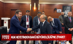 KGK Heyetinden Bakü Büyükelçiliği’ne Ziyaret