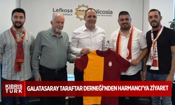 Galatasaray Taraftar Derneği’nden Harmancı’ya ziyaret
