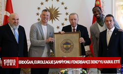 Türkiye Cumhurbaşkanı Erdoğan, EuroLeague şampiyonu Fenerbahçe Beko'yu kabul etti