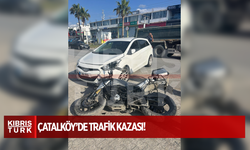 Çatalköy’de Trafik Kazası!