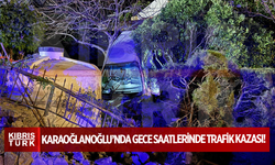 Karaoğlanoğlu’nda Gece Saatlerinde Trafik Kazası!