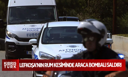 Lefkoşa’nın Rum kesiminde araca bombalı saldırı