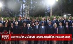 Ortak Kültür Komisyonu aracılığıyla KKTC’de görev süresini tamamlayan öğretmenlere veda