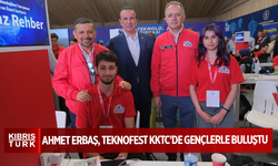 Ahmet Erbaş, Teknofest KKTC'de gençlerle buluştu, projeleri inceledi