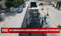 ŞHT. HÜSEYİN AMCA CADDESİ I. ETAP ASFALT BAKIM VE ONARIM ÇALIŞMALARI TAMAMLANDI