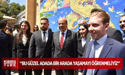 Tatar: “Doğu Akdeniz’deki bu güzel adada bir arada yaşamayı öğrenmeliyiz”
