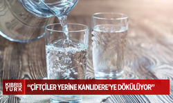 Politis: “Haspolat’ta arıtılan temiz su, çiftçiler yerine Kanlıdere’ye dökülüyor”