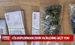 Girne CÖŞ ekiplerinden zehir tacirlerine geçit yok!