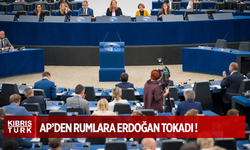 Rumlar tarafından AP’ye’ sunulan, ''Erdoğan’ın ‘işgal’ altına ziyaretine Avrupa Birliği sessiz kalamaz