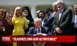 Donald Trump: Ülkemize dini geri getiriyoruz