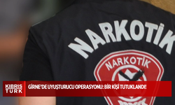 Girne’de uyuşturucu madde tasarrufundan bir kişi tutuklandı