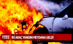 Alayköy’de ve  Güzelyurt-Lefkoşa Anayolu üzerinde dün araç yangını meydana geldi