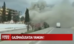 Gazimağusa’da bir işletmenin yardımcı evlerinde yangın!