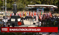 Atatürk Anıtı önünde düzenlenen törenle başladı