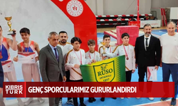 Genç sporcularımız gururlandırdı