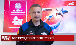 Türkiye'nin ilk astronotu Gezeravcı, TEKNOFEST KKTC'deydi