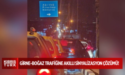 Girne-Boğaz trafiğine akıllı sinyalizasyon çözümü!
