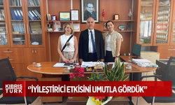 Rüya Taner, Gazimağusa Türk Maarif Koleji öğrencileriyle bir araya geldi