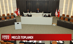 Cumhuriyet Meclisi Genel Kurulu, Meclis Başkanı Ziya Öztürkler başkanlığında saat 12.15'te toplandı
