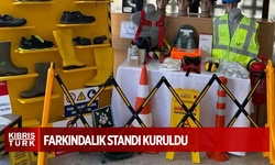 Çalışma Dairesi Müdürlüğü’nde iş sağlığı ve güvenliği standı