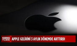 Apple'ın geliri üç aylık dönemde arttı