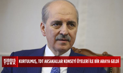TBMM Başkanı Kurtulmuş, Lefkoşa'da TDT Aksakallar Konseyi üyeleriyle görüştü