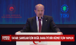 Cumhuriyet Yerleşkesi Açılış Töreni… Tatar: “Yerleşke, şahıslar için değil, daha iyi bir kamu hizmeti verilebilmesi içi