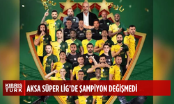 AKSA Süper Lig’de şampiyon yine değişmedi: Mağusa Türk Gücü 14. kez zirvede!